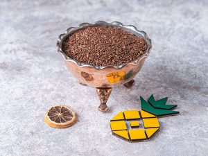 دمنوش تخم کتان